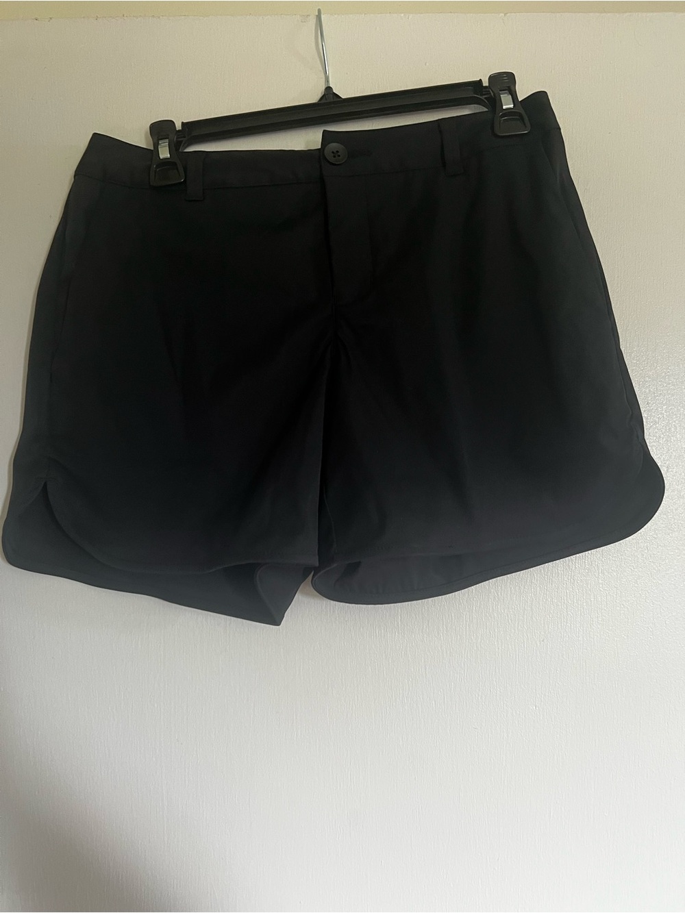 Oakley Women's Black Flat-Front Casual Shorts